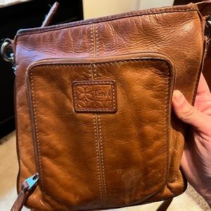 Fossil Leather Crossbody